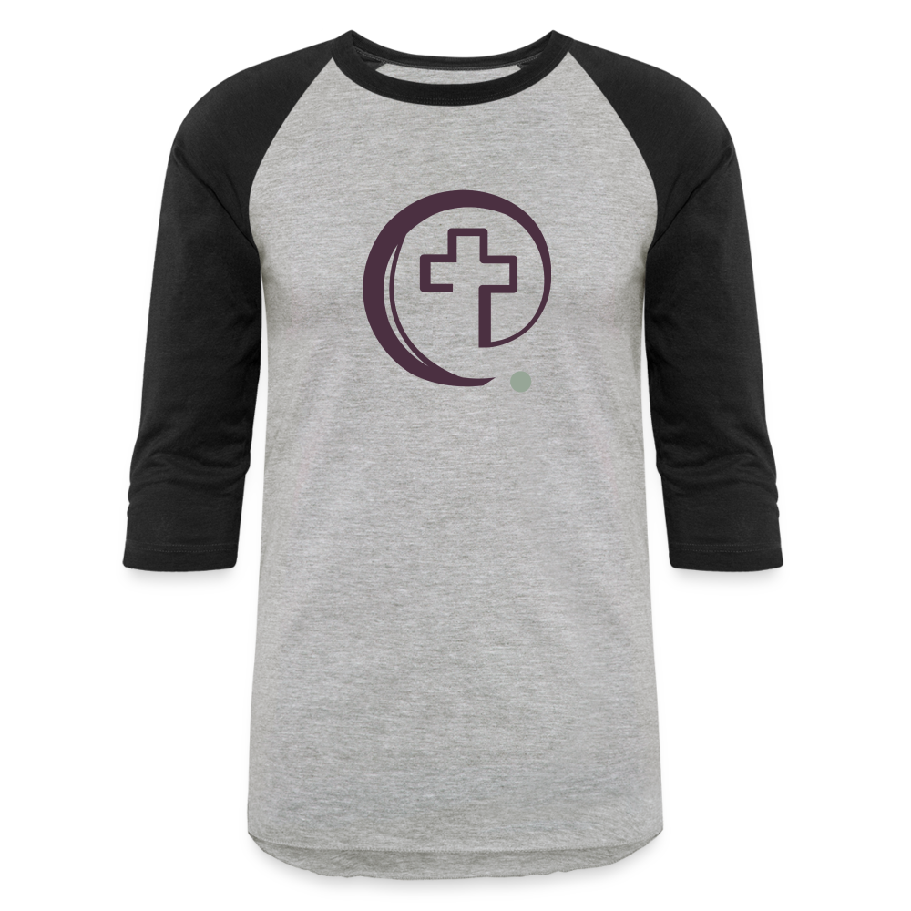 INF Baseball T-Shirt - heather gray/black