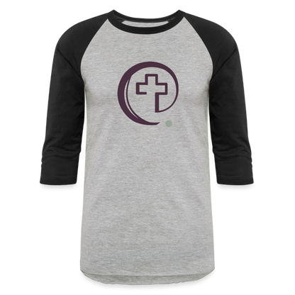 INF Baseball T-Shirt - heather gray/black