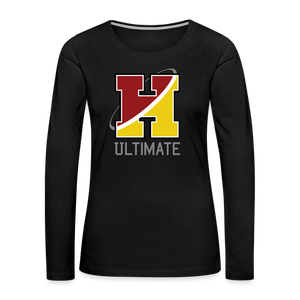 HUDA Women's Premium Long Sleeve - black