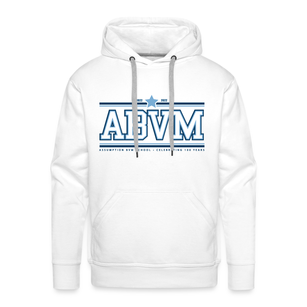 ABVM Men’s 100th Favorite Hoodie - white