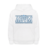 ABVM 100th Logo Kids' Hoodie - white