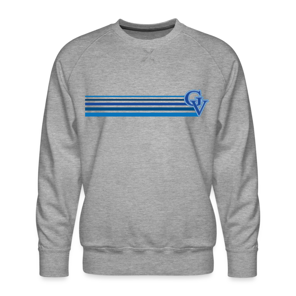GV Stripey Crew - heather grey