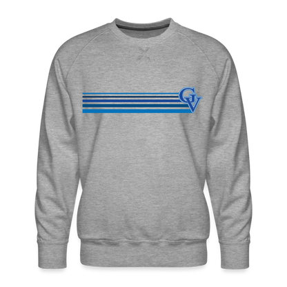 GV Stripey Crew - heather grey