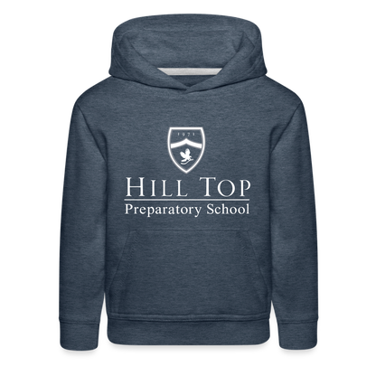 HT Logo Favorite Hoodie - heather denim
